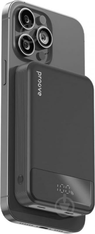 Повербанк Proove Hoodman Magnetic 20W 10000 mAh black (PBH120010001) - фото 2