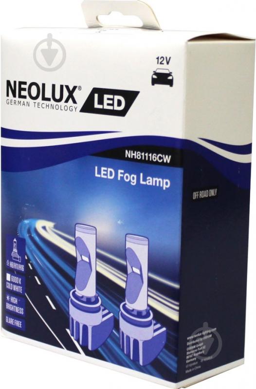 ᐉ Автолампа светодиодная Neolux Neolux LED Fog Lamp 2 шт.(NE NH81116CW ...