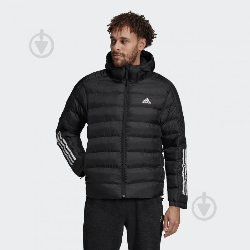 Куртка мужская демисезонная Adidas ITAVIC 3S 2.0 J DZ1388 р.XL черная - фото 3