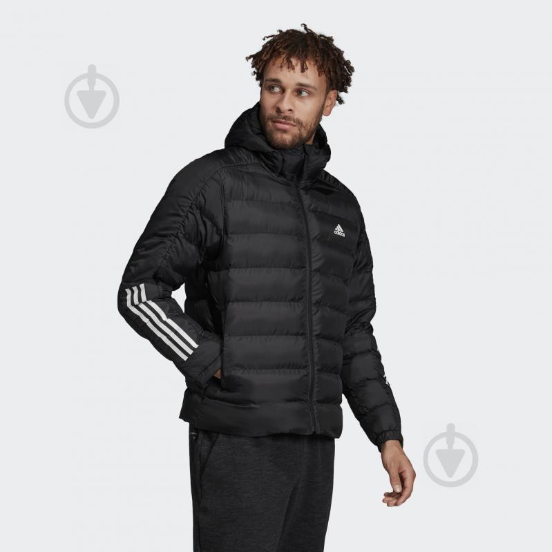 Куртка мужская демисезонная Adidas ITAVIC 3S 2.0 J DZ1388 р.XL черная - фото 4