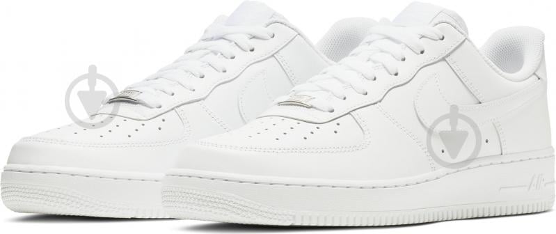 Кроссовки мужские зимние Nike AIR FORCE 1 CW2288-111 р.45 белые - фото 4