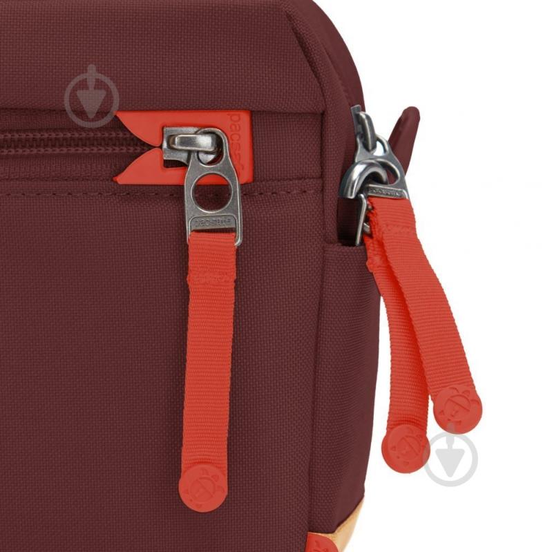 Сумка Pacsafe GO crossbody 35105345 бордовый - фото 5 Сумка Pacsafe GO crossbody 35105345 бордовый - фото 5
