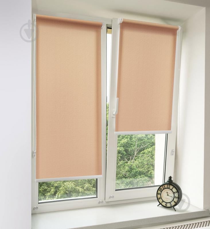 Ролета мини Rollotex ROYAL с фиксацией под наклон пудровая 41x240 см - фото 2 Ролета мини Rollotex ROYAL с фиксацией под наклон пудровая 41x240 см - фото 2