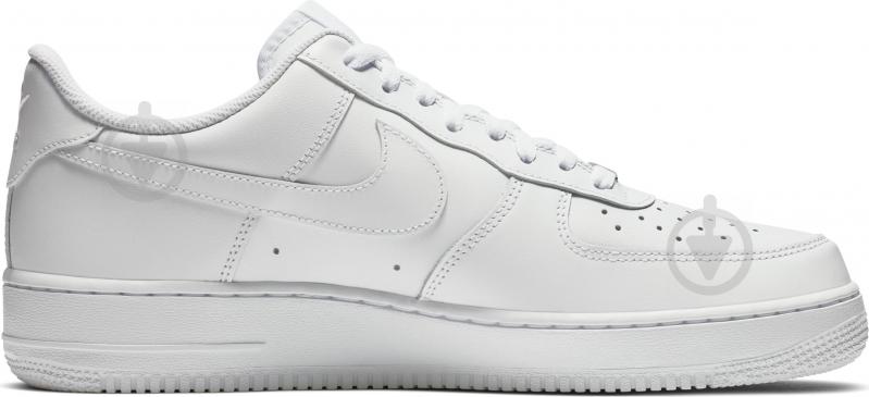 Кроссовки мужские демисезонные Nike AIR FORCE 1 '07 CW2288-111 р.41 белые - фото 2