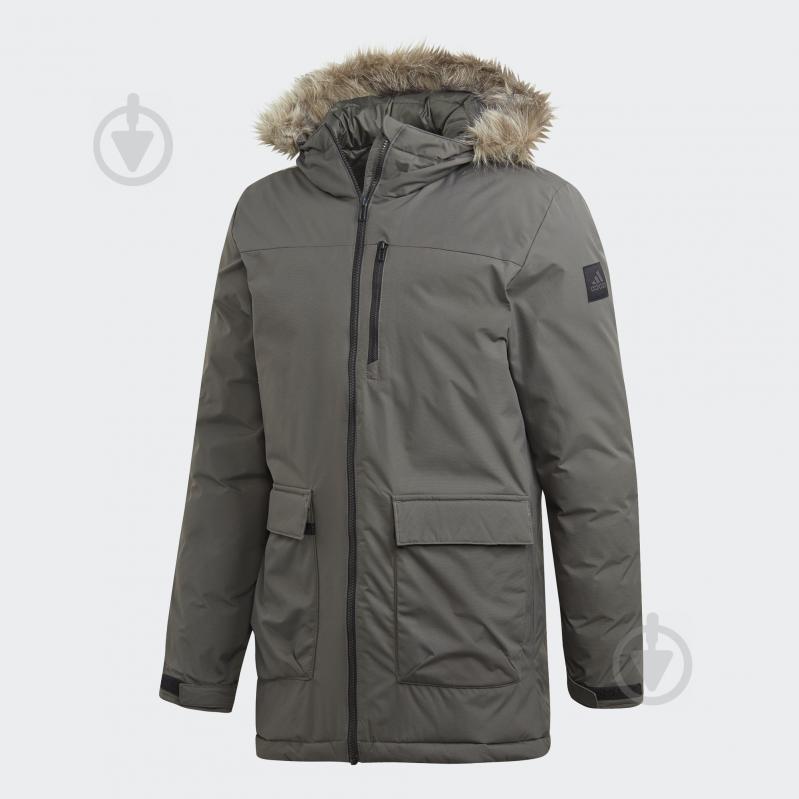 Куртка-парка Adidas XPLORIC Parka DZ1432 р.XXL зелена - фото 1