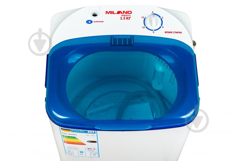 Стиральная машина Milano XPB-30 PA BLUE - фото 3