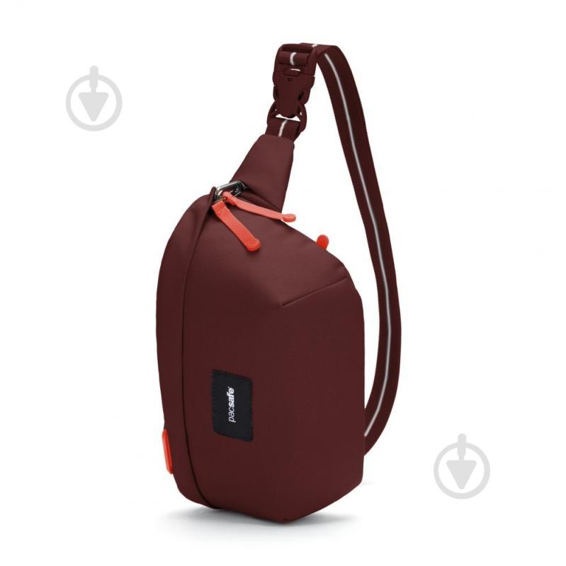 Сумка Pacsafe GO sling pack 35100345 бордовый - фото 3