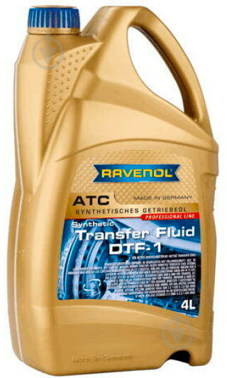 Масло трансмиссионное RAVENOL TF-0870/DTF-1 4 л (RAV TF-0870/DTF-1 4L) - фото 1