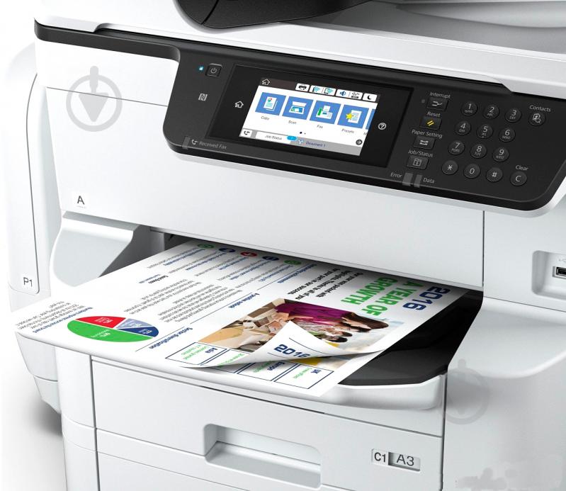 БФП Epson WorkForce Pro з Wi-Fi А4 (C11CF34401) - фото 4