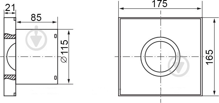 Витяжний вентилятор Electrolux Rainbow 120 EAFR beige - фото 2