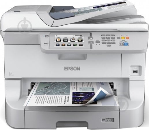 БФП Epson WF-8590DWF А3+ (C11CD45301) WorkForce з WI-FI - фото 1