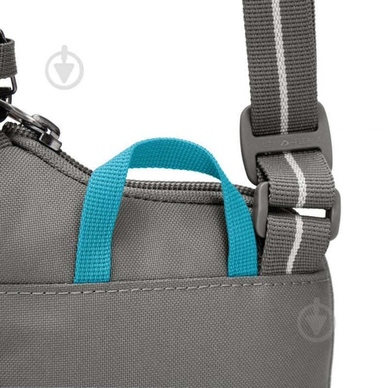 Сумка Pacsafe GO Tech Crossbody 35175146 серый - фото 4