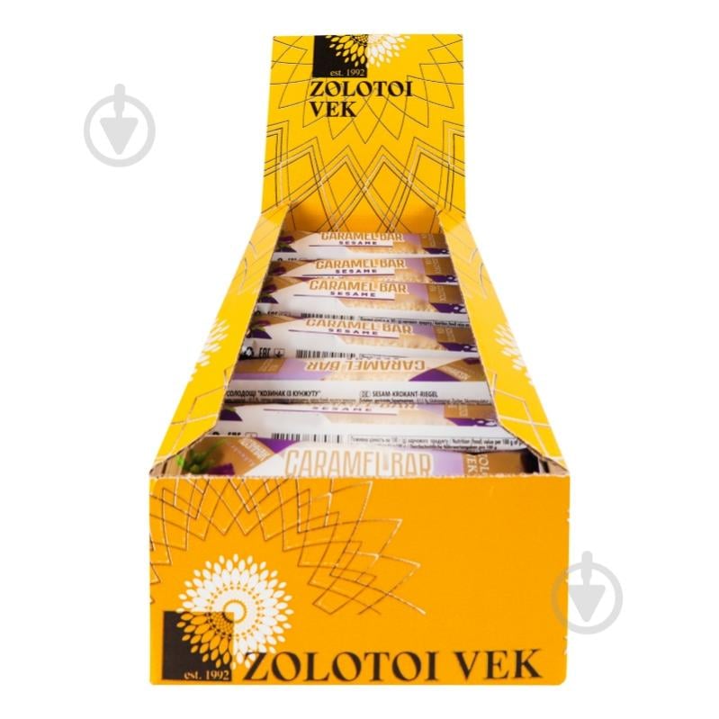 Козинаки Zolotoi Vek с кунжута подсолнечный 30 г - фото 7 Козинаки Zolotoi Vek с кунжута подсолнечный 30 г - фото 7