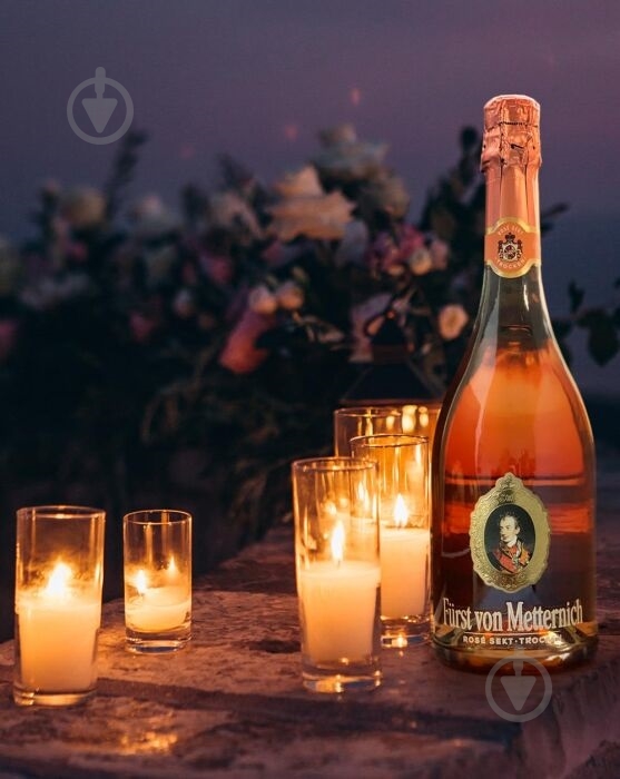 Вино игристое Furst von Metternich Rose розовое сухое 0,75 л - фото 4 Вино игристое Furst von Metternich Rose розовое сухое 0,75 л - фото 4