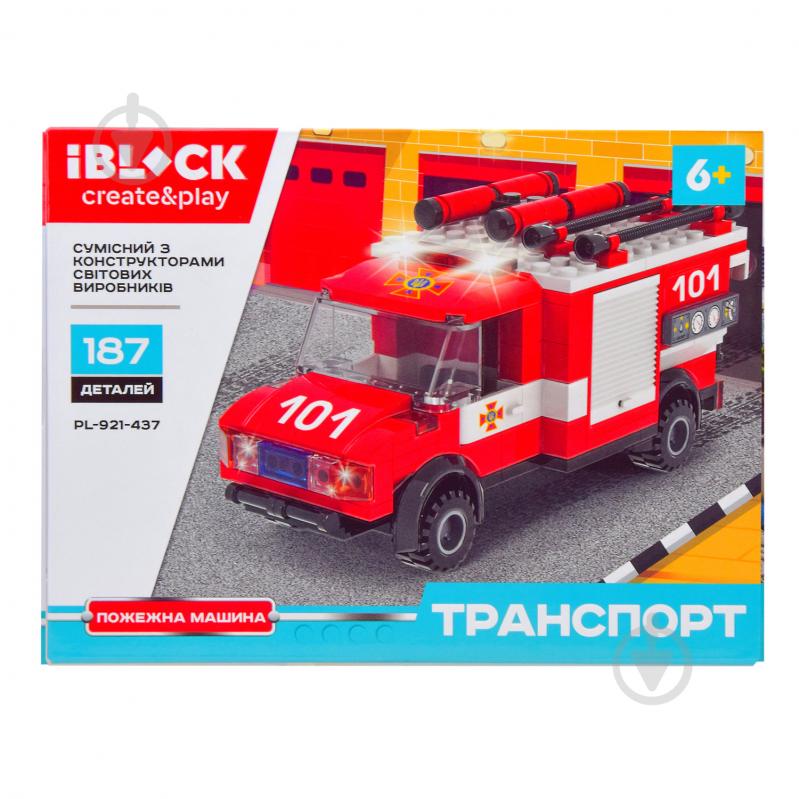 Конструктор Iblock 159-187 деталей в ассортименте PL-921-437 - фото 8