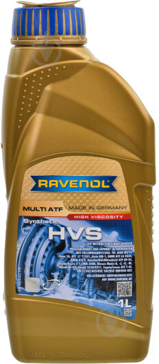 Масло трансмиссионное RAVENOL MULTI HVS FL ATF 1 л (RAV MULTI ATF HVS FL 1L) - фото 1