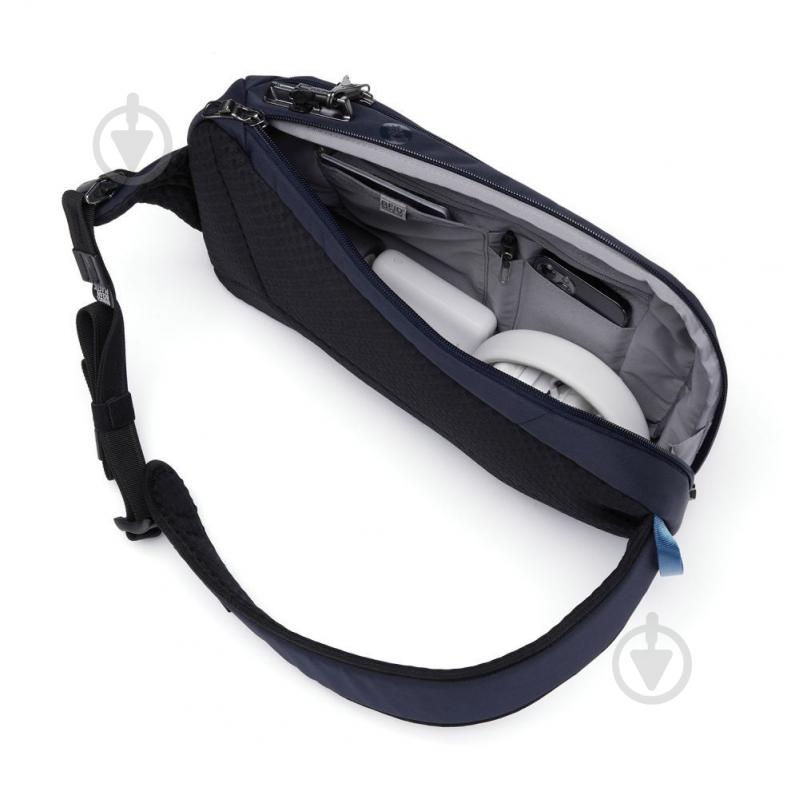 Сумка Pacsafe V Tech Sling 60221658 темно-синий - фото 4