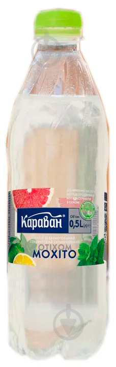 Безалкогольний напій Караван зі смаком Мохіто 0,5 л (4820000690621) - фото 1