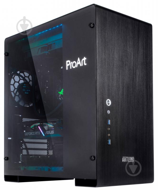 Компьютер персональный Artline WorkStation PROART (PROARTv17Win) black - фото 2