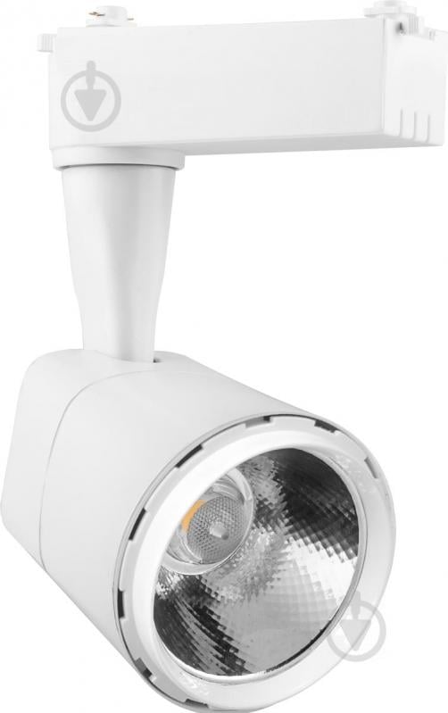 Трековий прожектор LightMaster LED 8 Вт 4000 К білий AL532 - фото 1