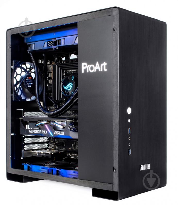Компьютер персональный Artline WorkStation PROART (PROARTv18Win) black - фото 4