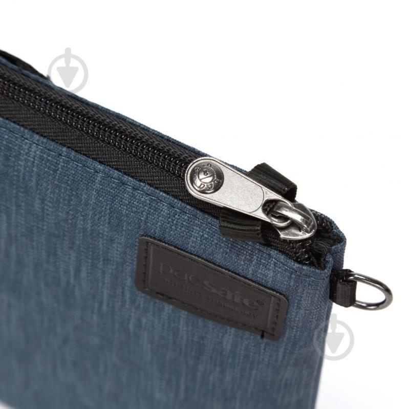Тревел-кейс Pacsafe RFIDsafe small travel pouch темно-синий 11035646 - фото 6 Тревел-кейс Pacsafe RFIDsafe small travel pouch темно-синий 11035646 - фото 6