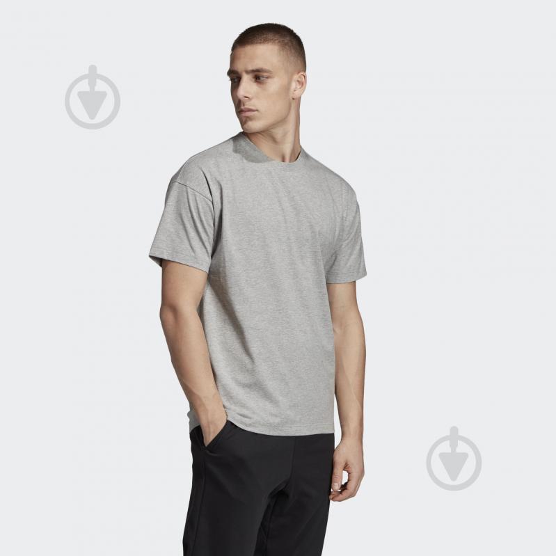 Футболка Adidas MH PLAIN Tee EB5268 р.XL серый - фото 4