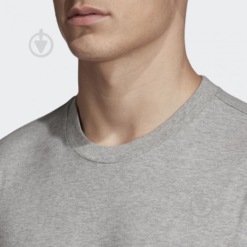 Футболка Adidas MH PLAIN Tee EB5268 р.XL серый - фото 5