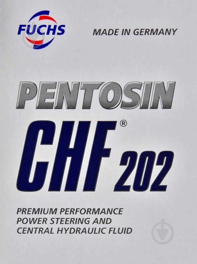 Масло трансмиссионное Fuchs PENTOSIN CHF 202 1 л (PENTOSIN CHF 202 1L) - фото 2