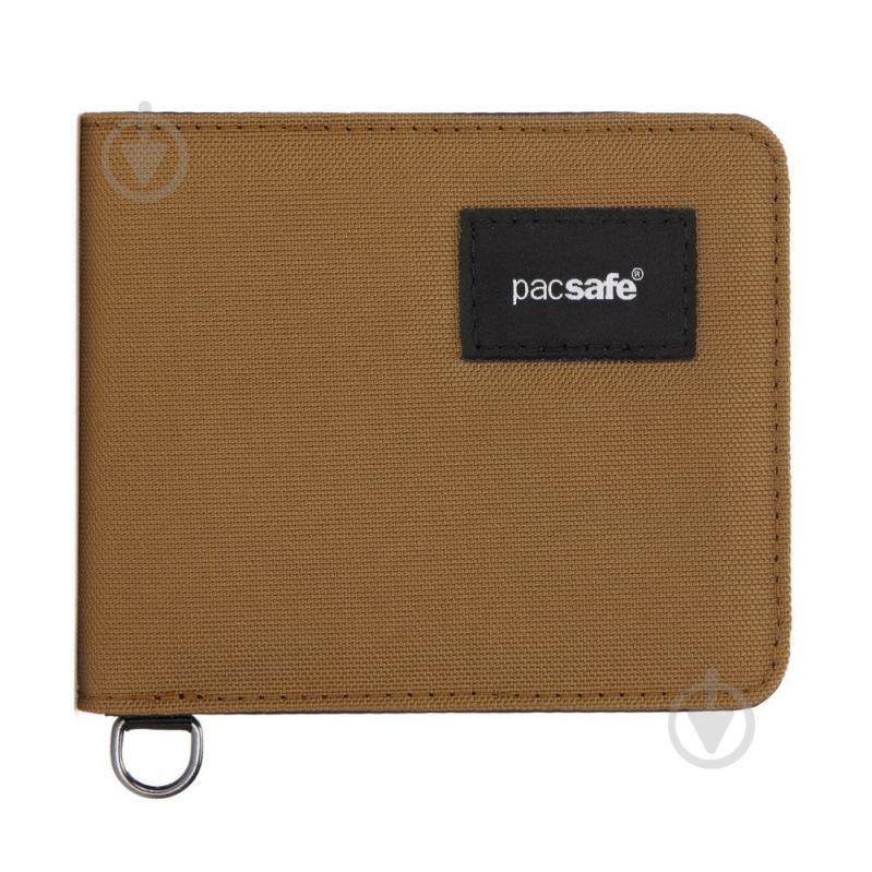 Кошелек Pacsafe RFIDsafe bifold wallet коричневый - фото 1