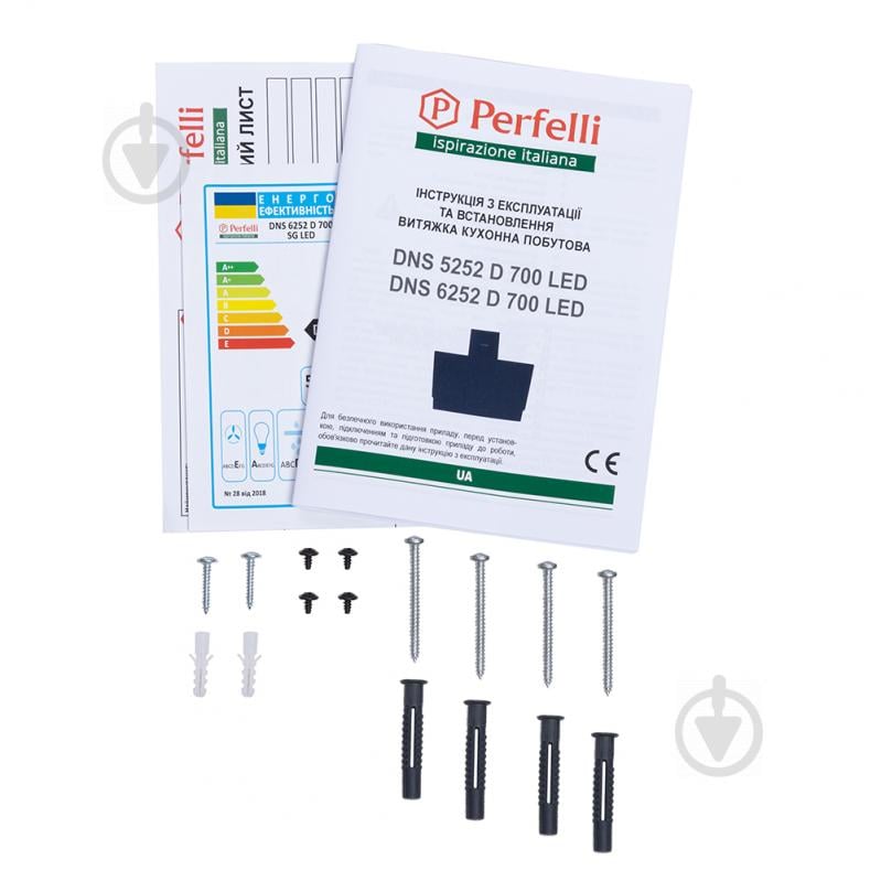 Вытяжка Perfelli DNS 6252 D 700 SG LED - фото 16