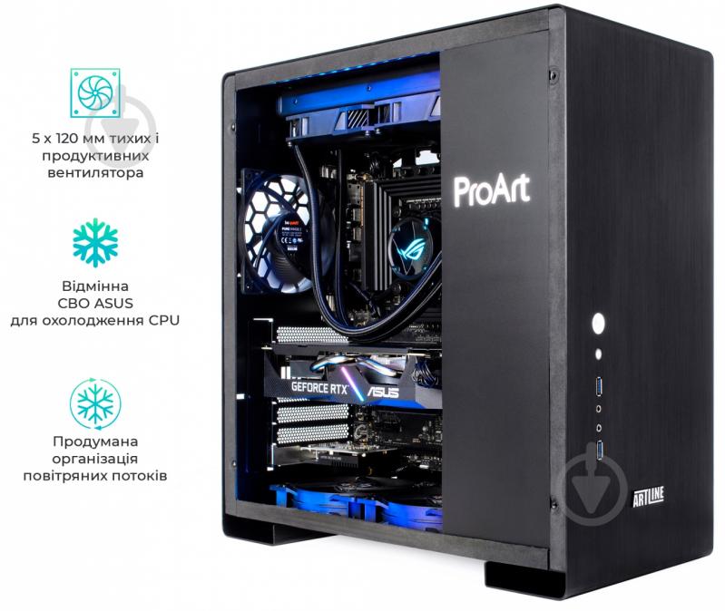Комп'ютер персональний Artline WorkStation PROART (PROARTv23Win) black - фото 6 Комп'ютер персональний Artline WorkStation PROART (PROARTv23Win) black - фото 6