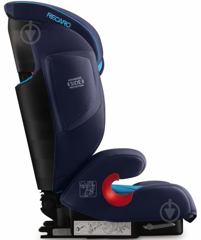 Автокресло RECARO Monza Nova 2 Seatfix (Select Night Black) черный black 88010400050 - фото 2