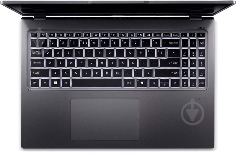 Ноутбук Acer Swift Go 16 SFG16-72-53VK 16" (NX.KYAEU.001) metallic - фото 6 Ноутбук Acer Swift Go 16 SFG16-72-53VK 16" (NX.KYAEU.001) metallic - фото 6