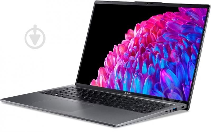 Ноутбук Acer Swift Go 16 SFG16-72-53VK 16" (NX.KYAEU.001) metallic - фото 2 Ноутбук Acer Swift Go 16 SFG16-72-53VK 16" (NX.KYAEU.001) metallic - фото 2
