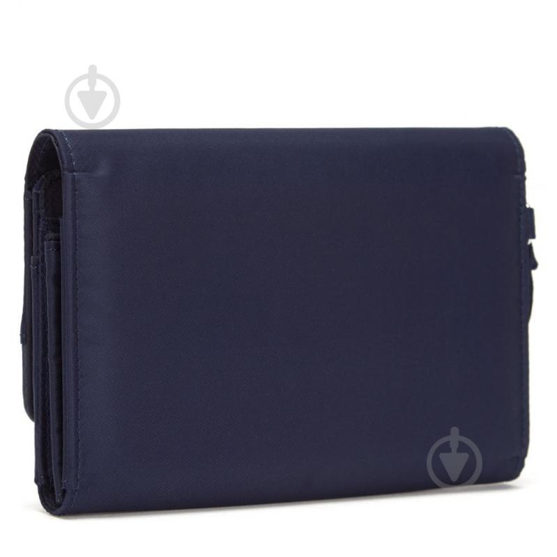 Кошелек-клатч Pacsafe RFIDsafe clutch wallet темно-синий - фото 4