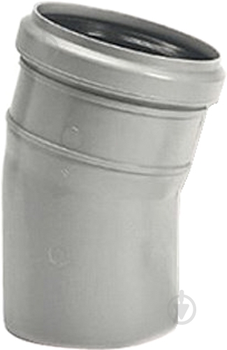 Колено канализационное Wavin 50/15° - фото 1