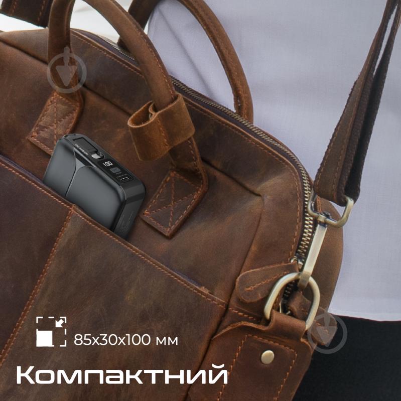 Повербанк Promate 20000 mAh (powerpack-20pro.black) - фото 8