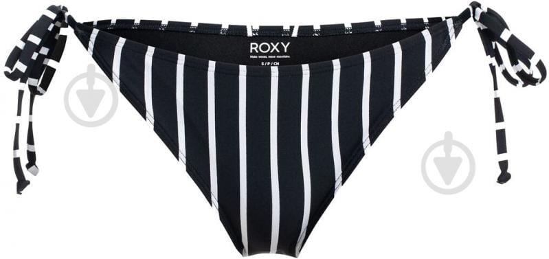 Купальник Roxy Classics Bikini Bottom ERJX404314-KVJ3 р.S чорний із білим - фото 1