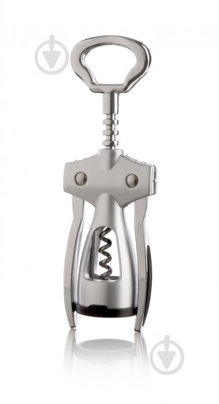 Штопор-бабочка Winged Corkscrew Silver Vacu Vin - фото 1