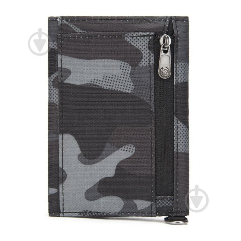 Кошелек Pacsafe RFIDsafe trifold wallet камуфляж - фото 2 Кошелек Pacsafe RFIDsafe trifold wallet камуфляж - фото 2