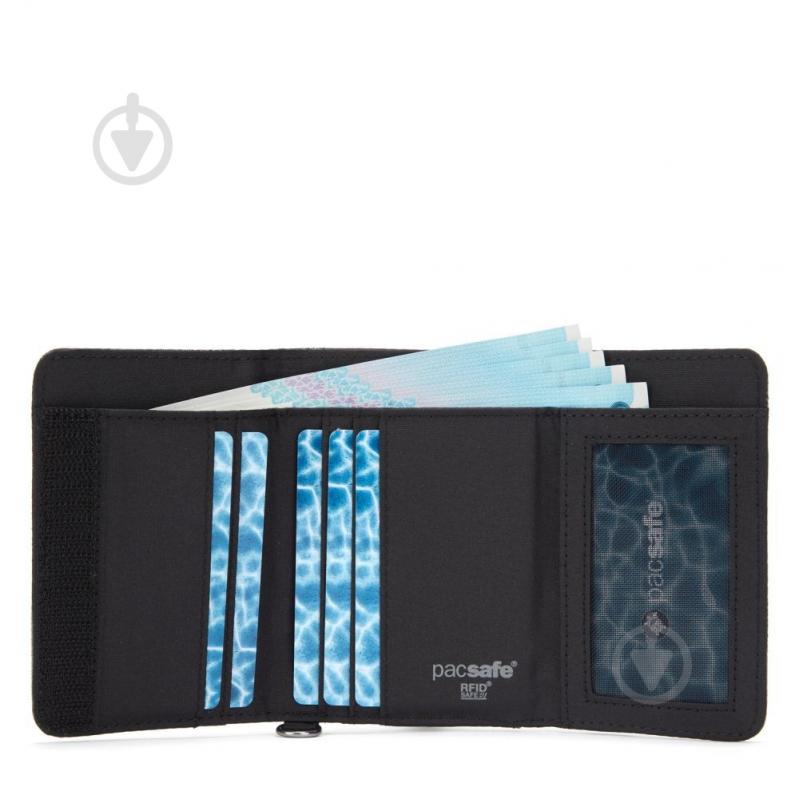 Кошелек Pacsafe RFIDsafe trifold wallet камуфляж - фото 3 Кошелек Pacsafe RFIDsafe trifold wallet камуфляж - фото 3