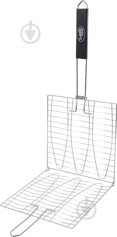 Решетка-гриль Grilland для рыбы, хромированная, 61х28х28 см BQ2119 - фото 3