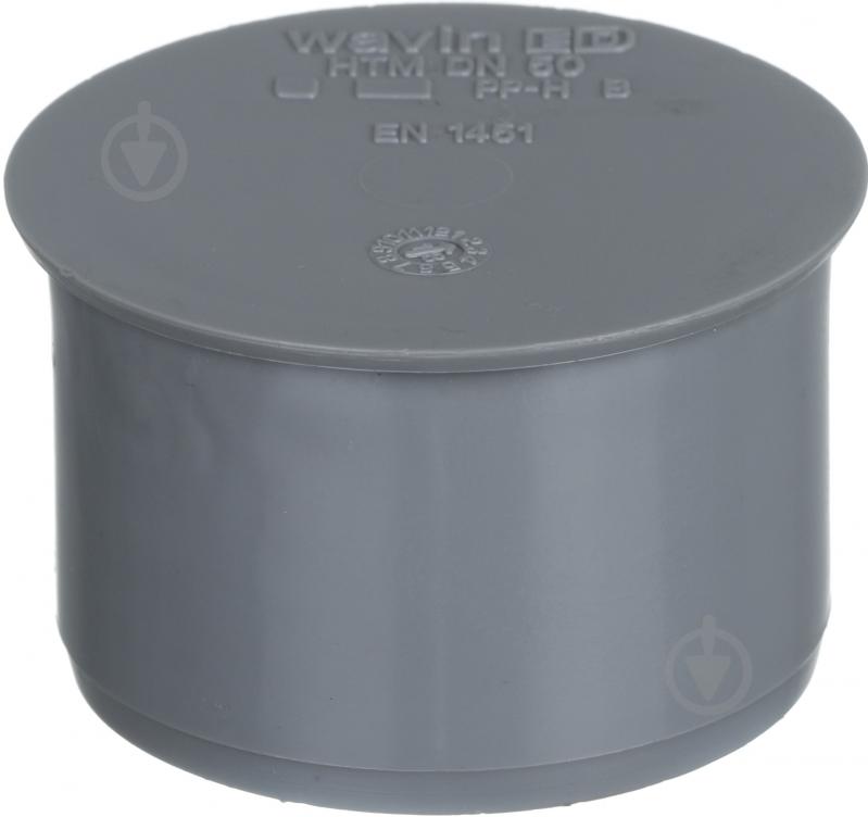 Заглушка канализационная Wavin 50 - фото 1 Заглушка канализационная Wavin 50 - фото 1