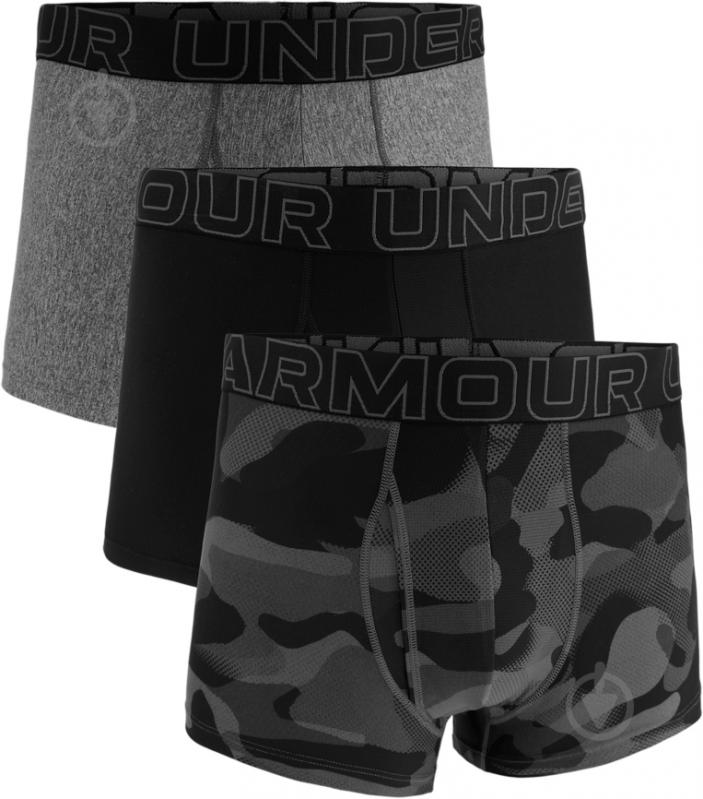 Труси чоловічі Under Armour 1383883-001 2XL різнокольоровий - фото 3