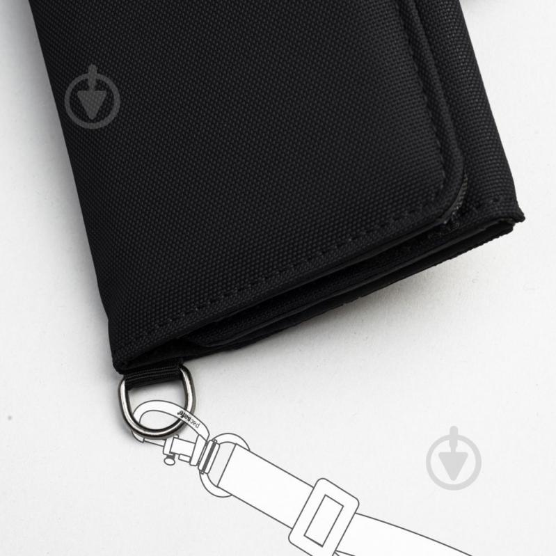 Кошелек Pacsafe RFIDsafe trifold wallet черный - фото 5 Кошелек Pacsafe RFIDsafe trifold wallet черный - фото 5