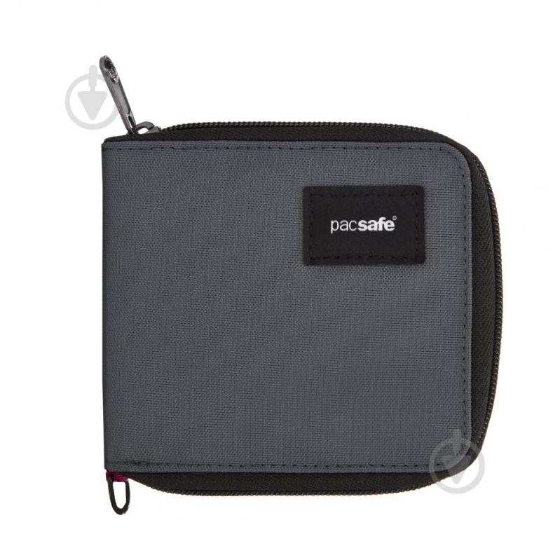 Кошелек Pacsafe RFIDsafe zip around wallet графитовый - фото 1
