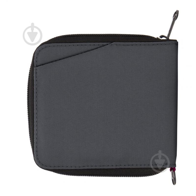 Кошелек Pacsafe RFIDsafe zip around wallet графитовый - фото 2