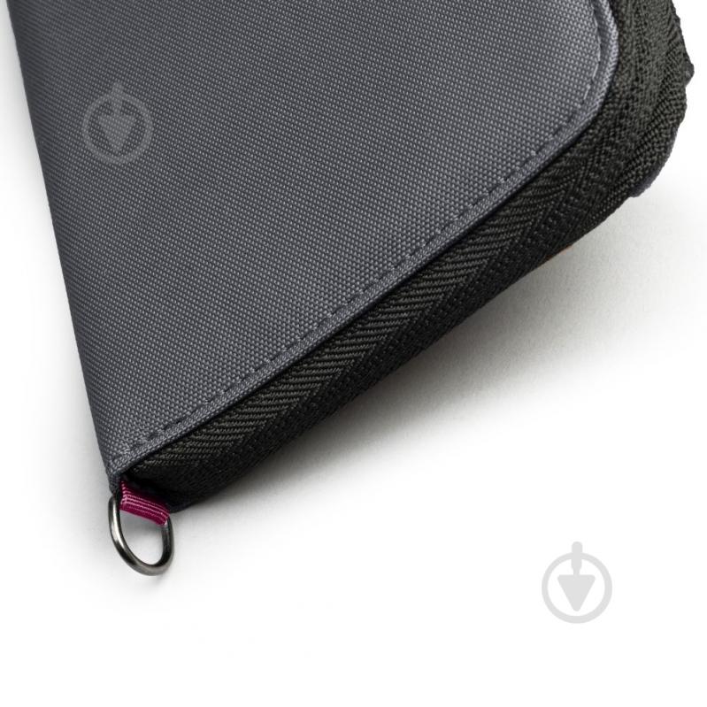 Кошелек Pacsafe RFIDsafe zip around wallet графитовый - фото 4