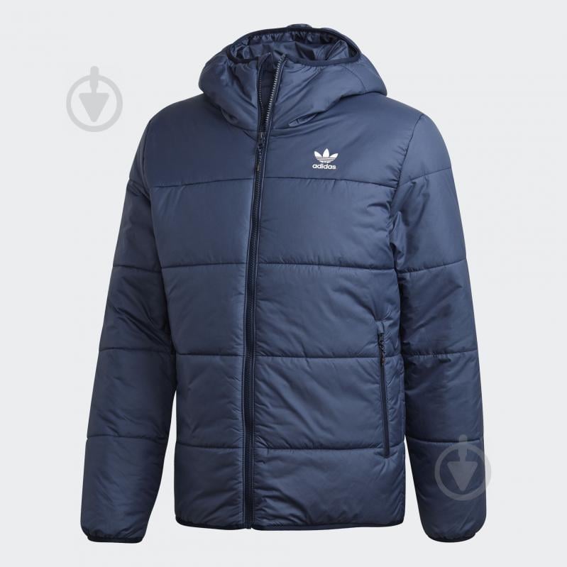 Куртка Adidas JACKET PADDED ED5828 р.M темно-синя - фото 1